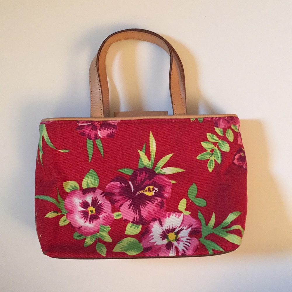 *Sold* Floral Ralph Lauren Bag